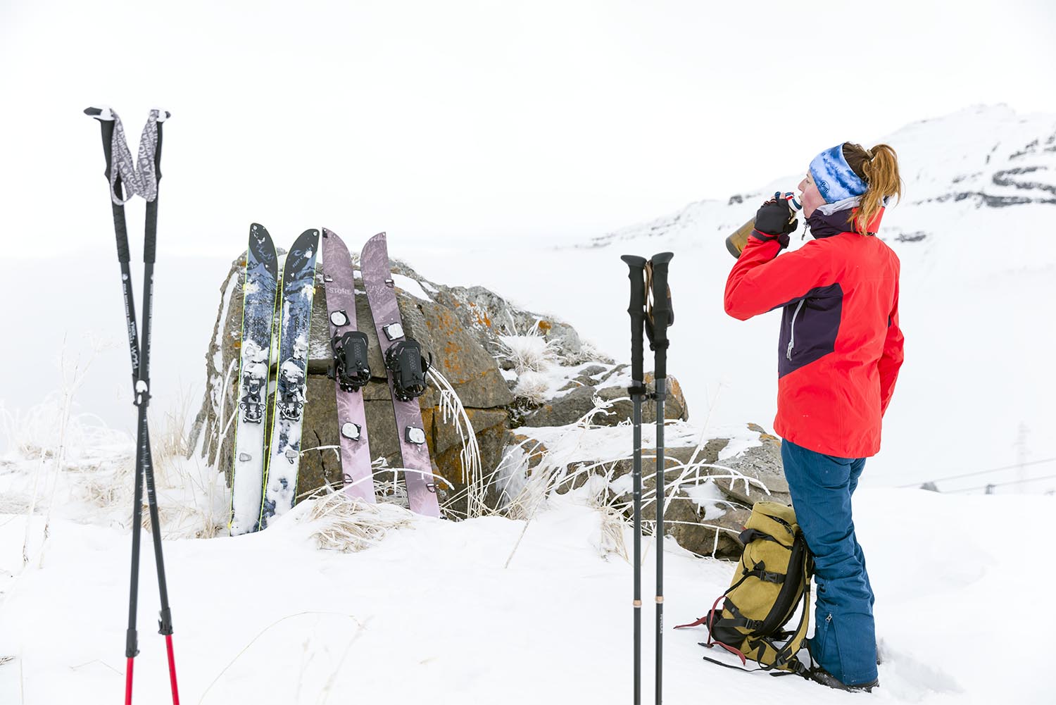 sortie journée en splitboard, haute-savoie