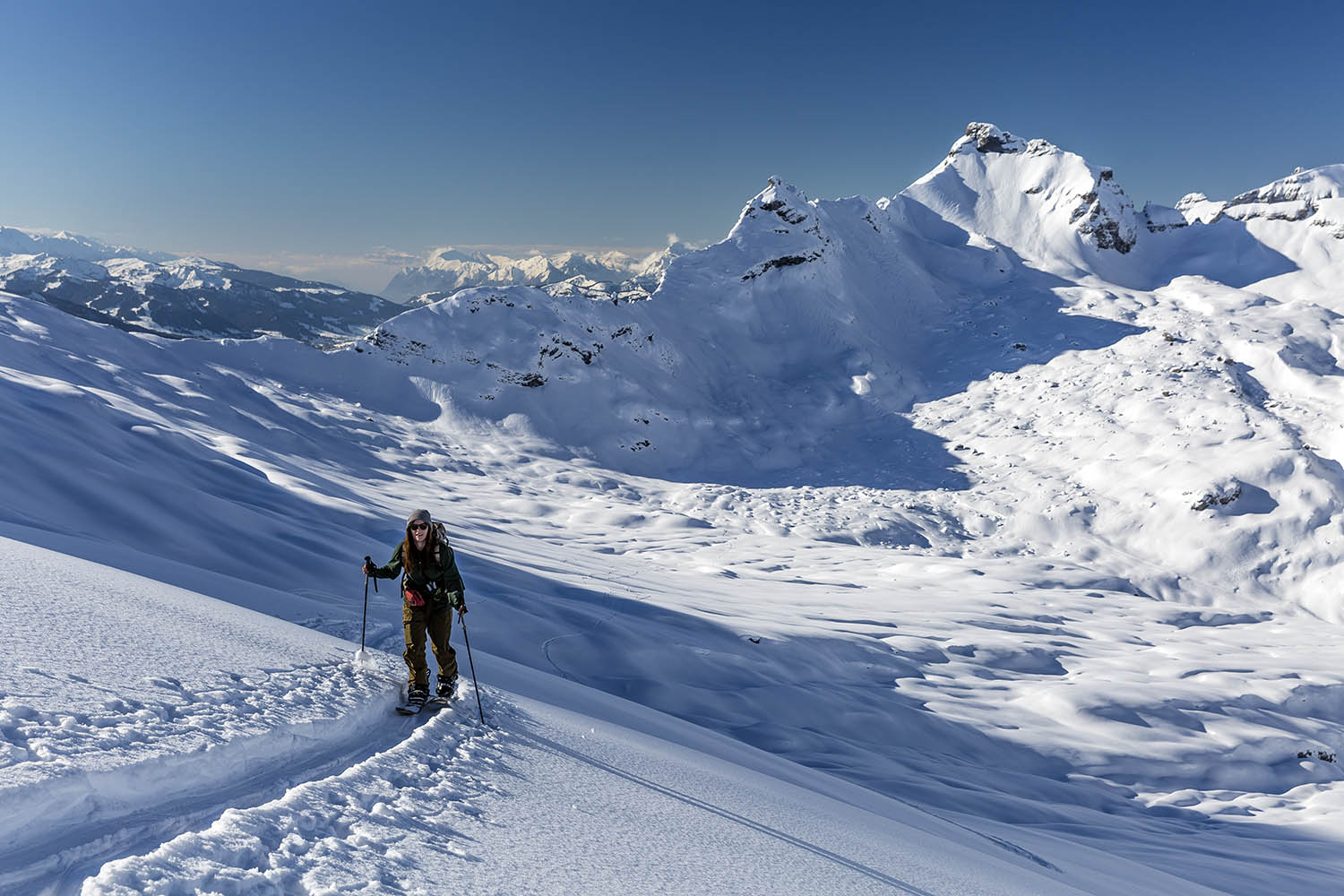 stage d'initiation au splitboard en haute-savoie