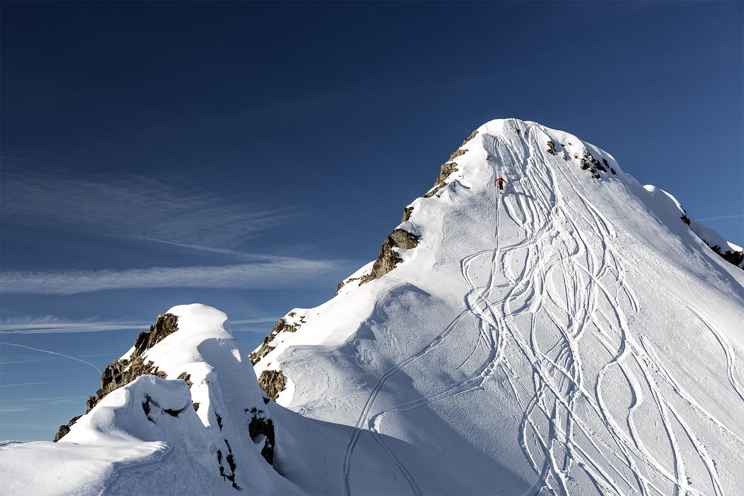 stage perfectionnement ski de randonnée avec un guide moniteur